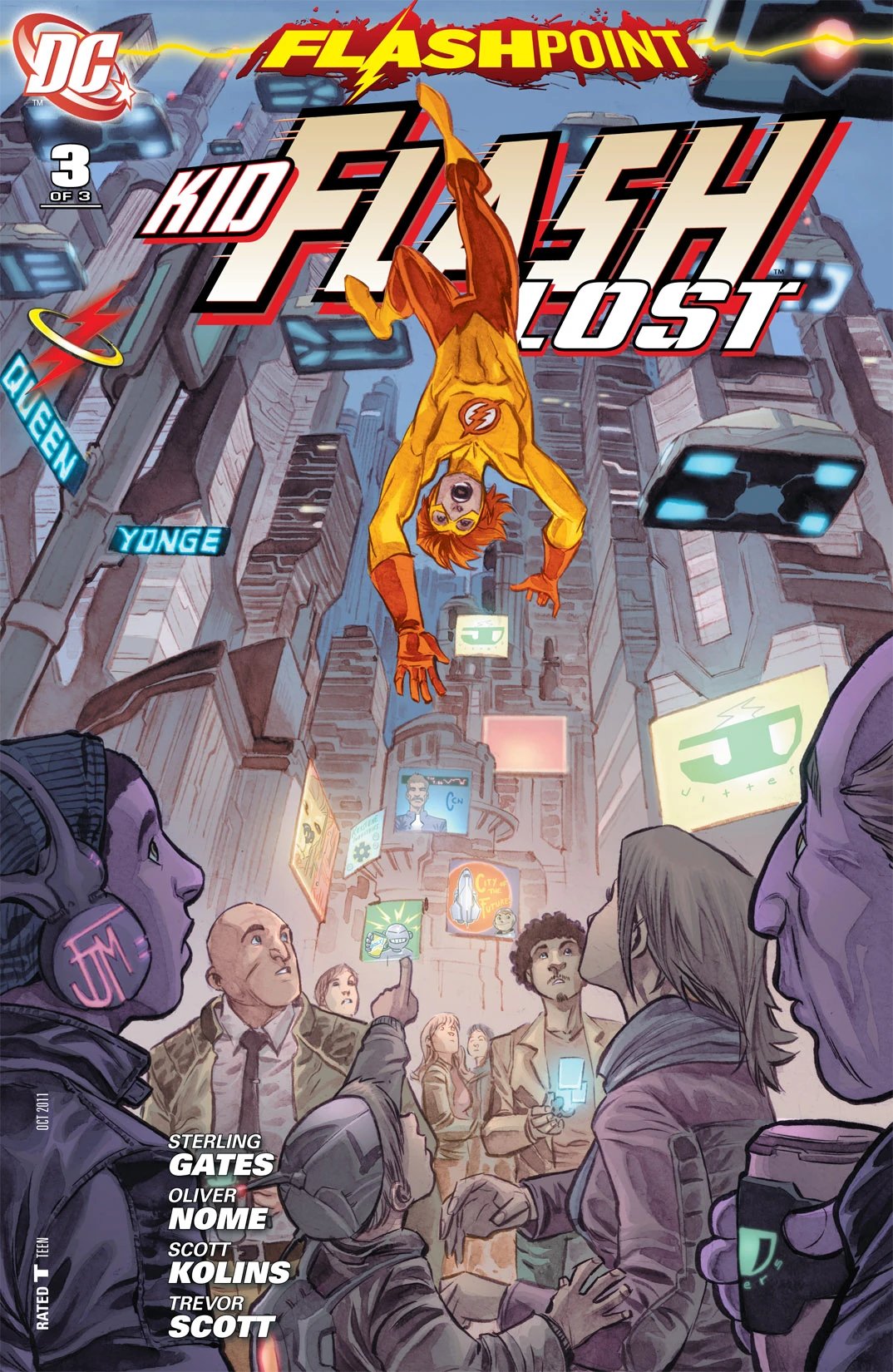 Flashpoint: Kid Flash Lost #3 (DC, 2011 — Cover A) cover